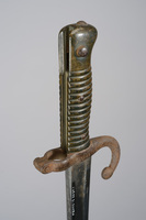 Archived Images\I_numbers\I2001-I2500\I2290.1.01.jpg; I2290.1-2; French 'Chassepot' bayonet; bayonet, sword